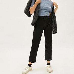 Everlane Straight Leg Crop Pant 2